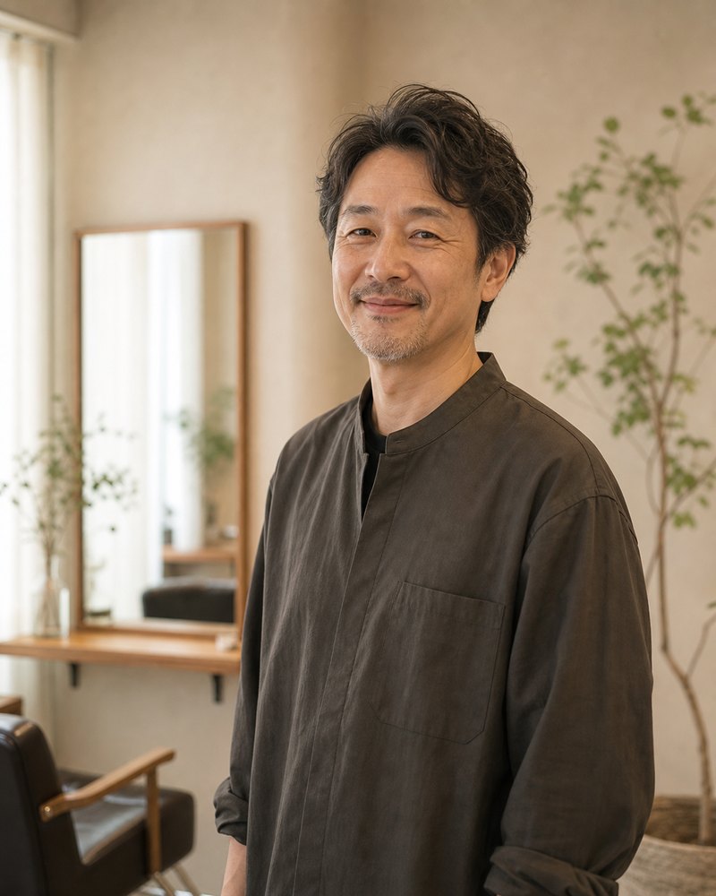 オーナースタイリスト 阿南能郎さんの仮イメージ